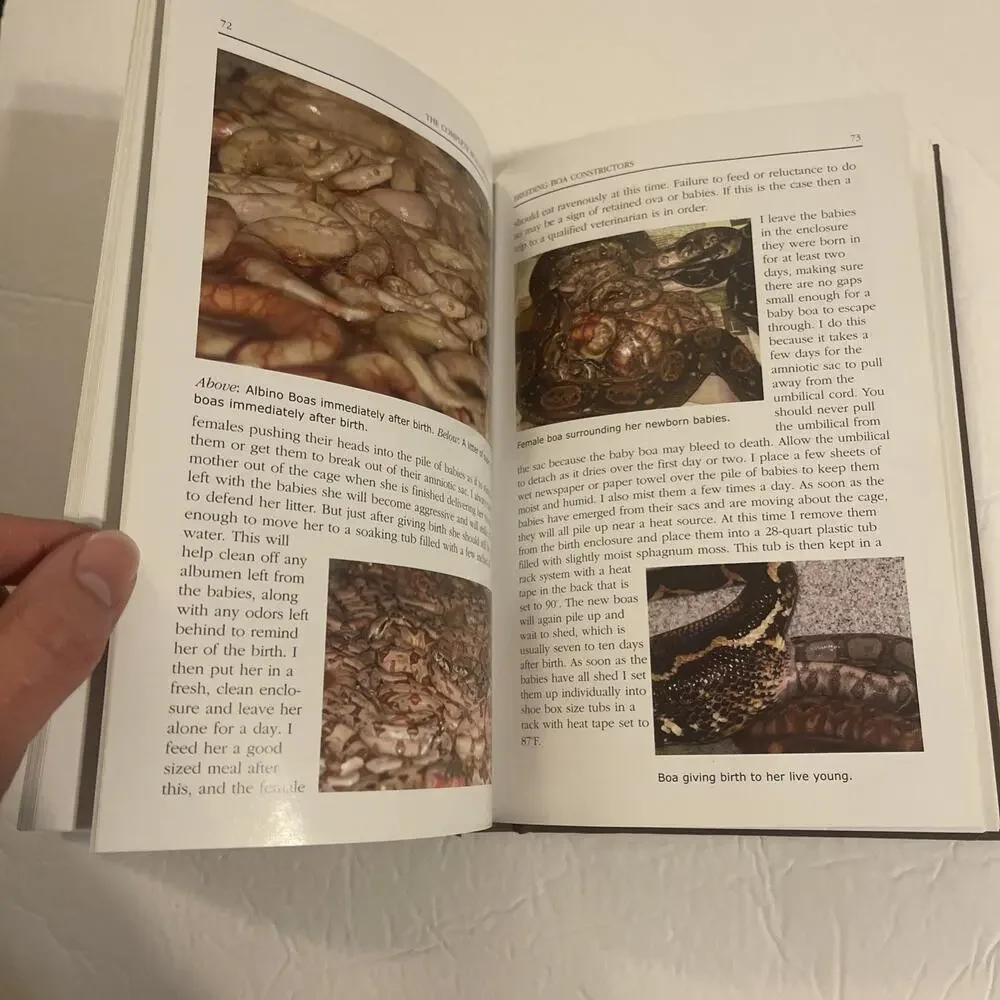 Complete Boa Constrictor: A Comprehensive Guide to the Care, Breeding 2007 HC